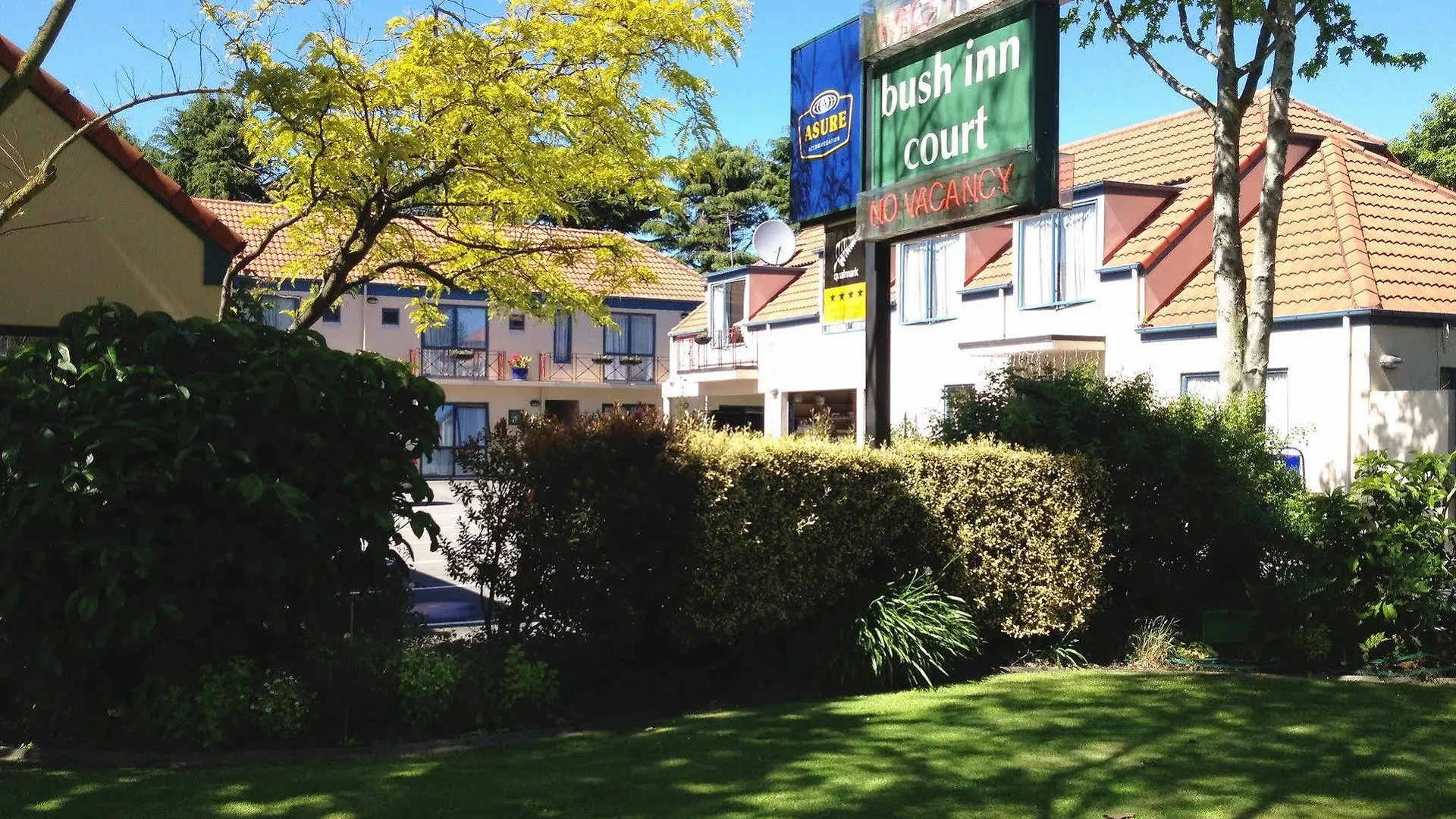 ****  Bush Inn Court Motel Christchurch New Zealand